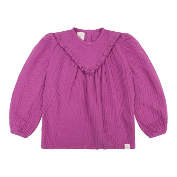 Navy Natural - Vieve Blouse Purple