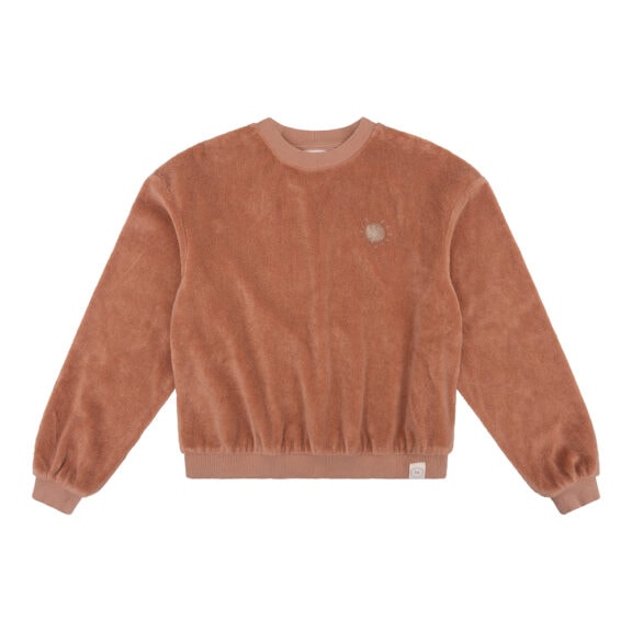 Navy Natural - Oversized Sweater Terry Cork Sun