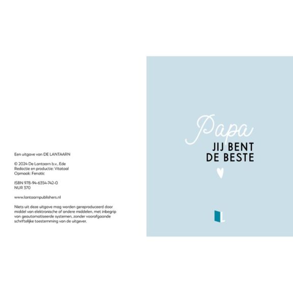 Lantaarn - Papa, jij bent de beste - Afbeelding 2