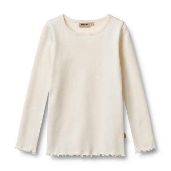 Wheat - T-shirt Ida Ivory