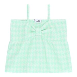 Cos I Said So - Pied-de-Poule Terry Bow Top