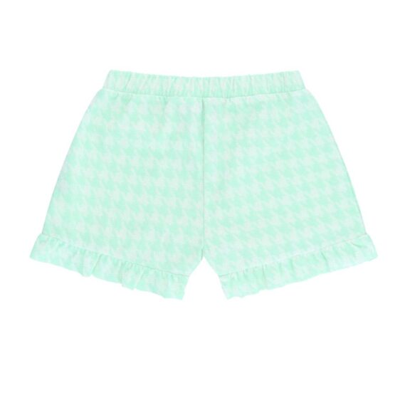 Cos I Said So - Pied-de-Poule Terry Ruffle Short