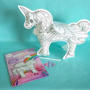 Ara Créative - Opblaasbare kleurplaten Unicorns
