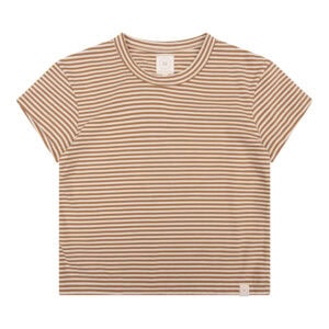 Navy Natural - Sem T-shirt Biscuit Stripe