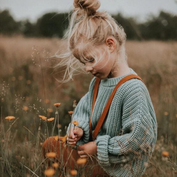 Yuki - Knitted sweater Ocean - Afbeelding 2