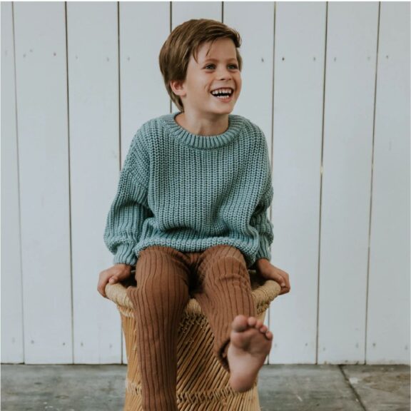 Yuki - Knitted sweater Ocean - Afbeelding 3