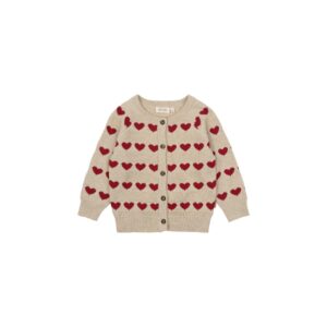 Petit Piao - Cardigan Heart Knit
