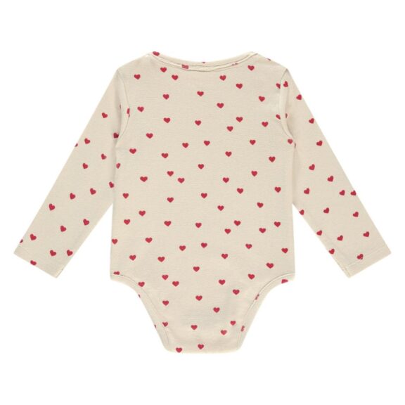 A Tiny Story - Baby romper long sleeve Hearts - Afbeelding 2