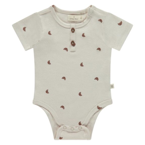 A Tiny Story - Baby Romper Croissant