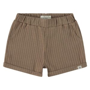 A Tiny Story - Baby Shorts rib Caramel
