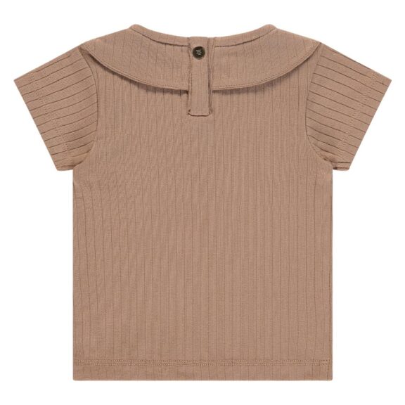 A Tiny Story - Baby T-shirt SS rib coral - Afbeelding 2