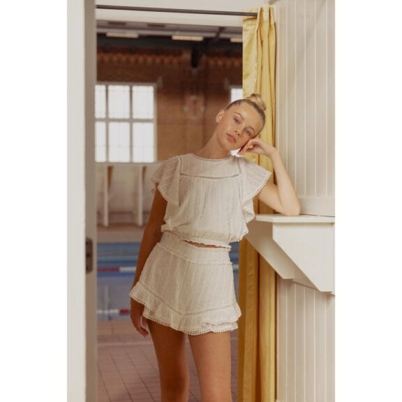 AI&KO - Cassi Skort Off-White - Afbeelding 2