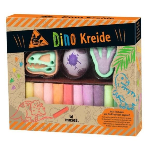 Moses - Dino stoepkrijt 27-delig