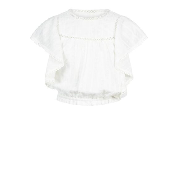 AI&KO - Elvera Top Off-White