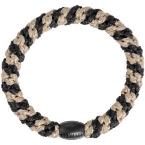 Kknekki - Black/Beige glitter stripe