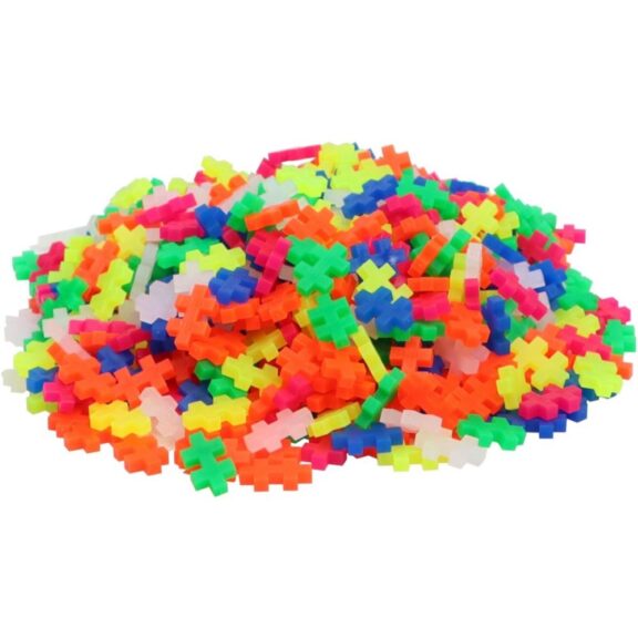 Plus-Plus - Neon 600 stuks - Afbeelding 5