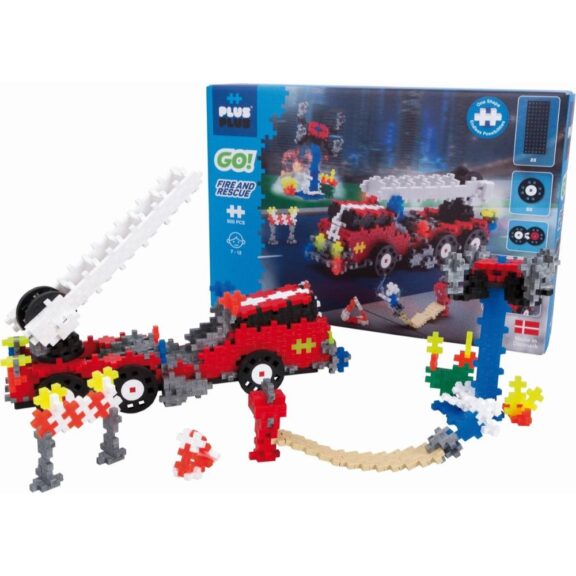 Plus-Plus - GO Fire Rescue 500 stuks