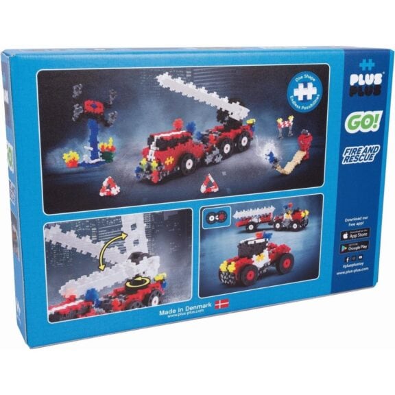 Plus-Plus - GO Fire Rescue 500 stuks - Afbeelding 6