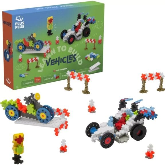Plus-Plus - Learn to Build Voertuigen 500 stuks