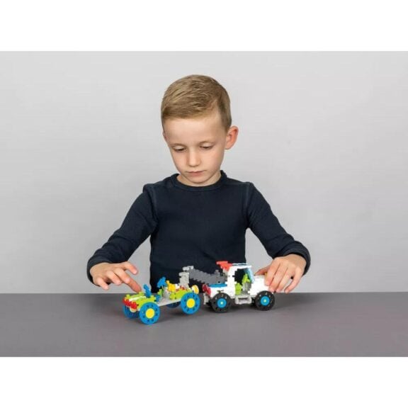 Plus-Plus - Learn to Build Voertuigen 500 stuks - Afbeelding 4