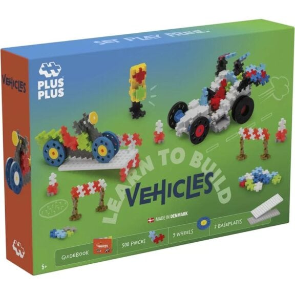 Plus-Plus - Learn to Build Voertuigen 500 stuks - Afbeelding 6