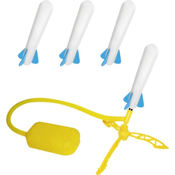 Stomp Rocket - Jr. Glow Rocket 4 pcs