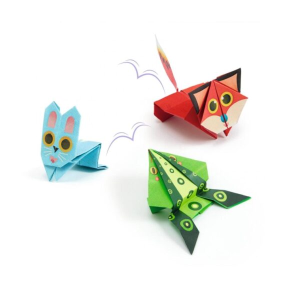 Djeco - Origami springende dieren - Afbeelding 2