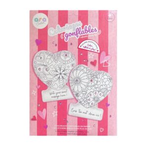 Ara Créative - Opblaasbare kleurplaten Hearts