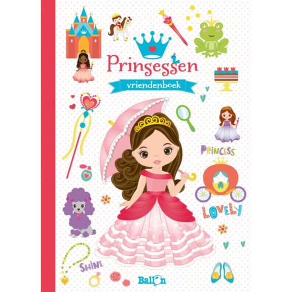 Ballon - Vriendenboek Prinsessen