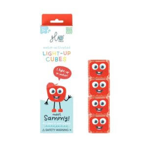 Glo Pals - Light up cubes Sammy, 4 stuks