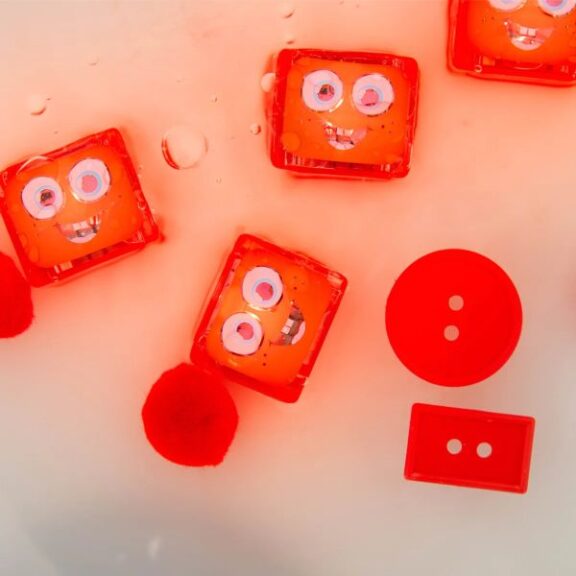Glo Pals - Light up cubes Sammy, 4 stuks - Afbeelding 4