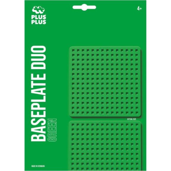 Plus-Plus - Bouwplaat groen 2 stuks
