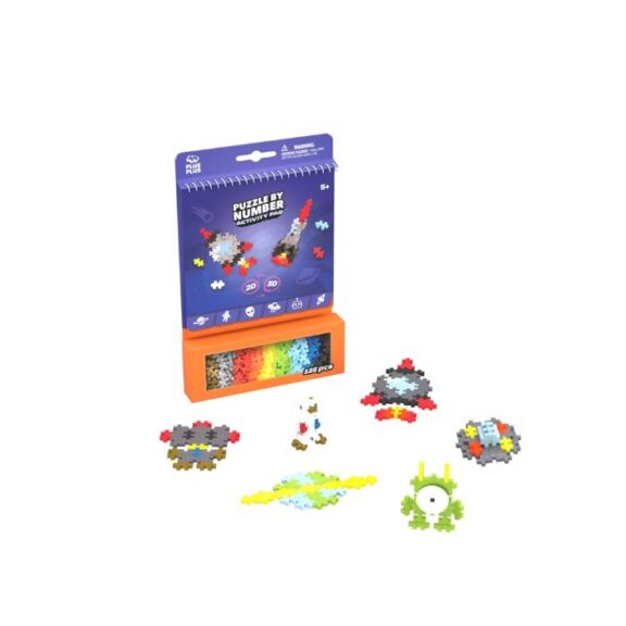 Plus-Plus - Activity Pad Ruimte 125 stuks - Afbeelding 2