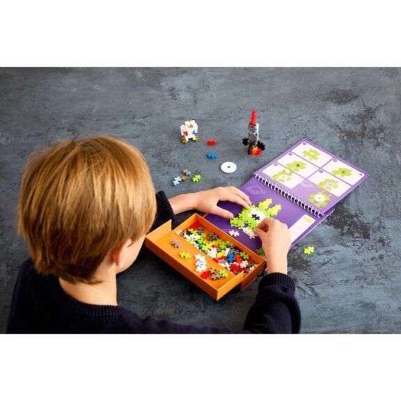 Plus-Plus - Activity Pad Ruimte 125 stuks - Afbeelding 4
