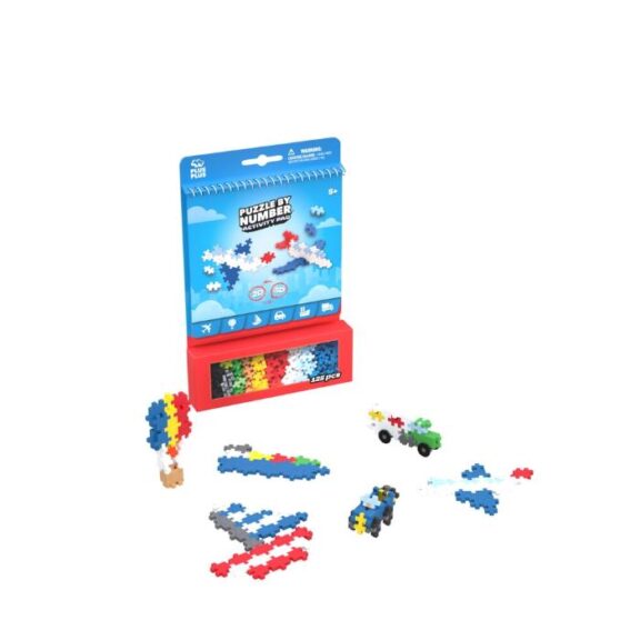 Plus-Plus - Activity Pad Transport 125 stuks - Afbeelding 2