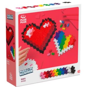 Plus-Plus - Puzzle by Number Hart 250 stuks