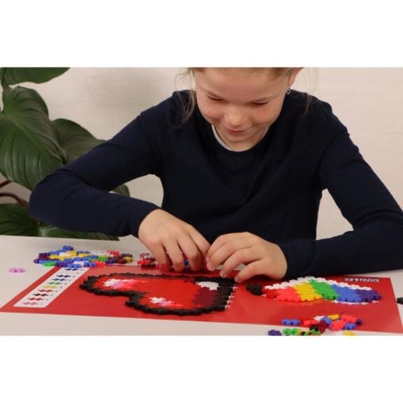 Plus-Plus - Puzzle by Number Hart 250 stuks - Afbeelding 5