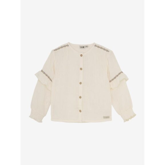 Daily7 - Shirt Longsleeve Ruffle