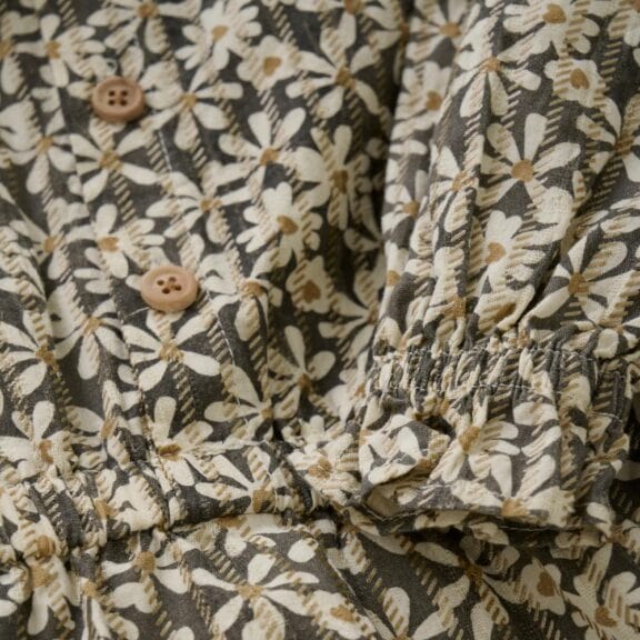 Daily7 - Dress Longsleeve Shiny Flower - Afbeelding 3