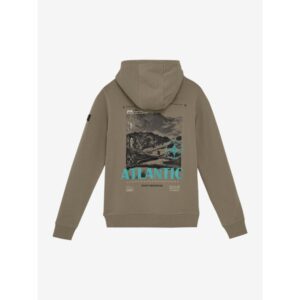 Indian Blue Jeans - Hoodie Backprint Timber Wolf