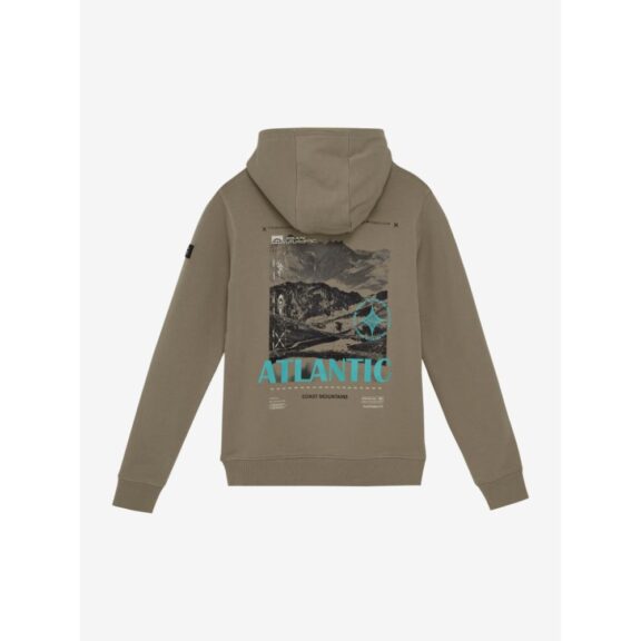 Indian Blue Jeans - Hoodie Backprint Timber Wolf