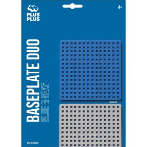 Plus-Plus - Bouwplaat Blauw/Grijs