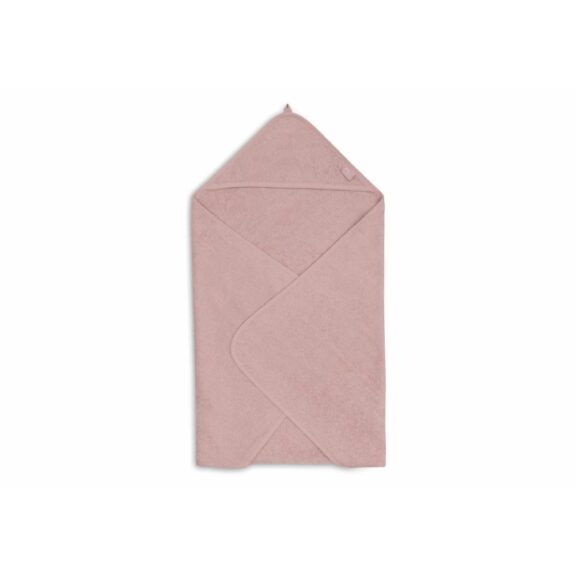 Jollein - Badcape badstof roze 75x75