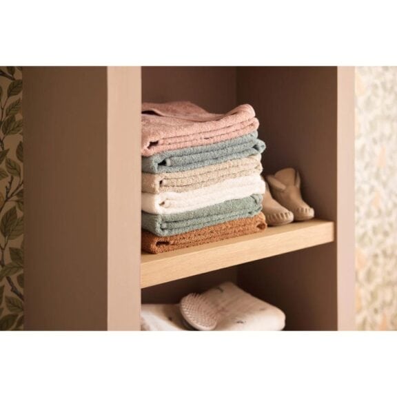 Jollein - Badcape badstof roze 75x75 - Afbeelding 5