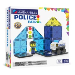 Magna-Tiles - Police patrol 20 stuks