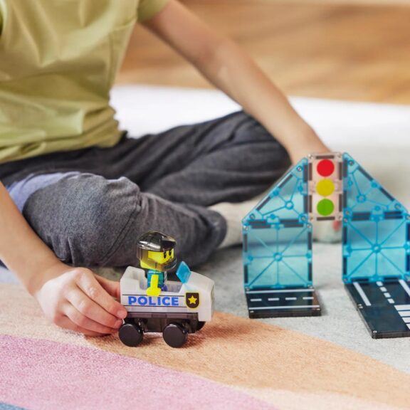 Magna-Tiles - Police patrol 20 stuks - Afbeelding 3