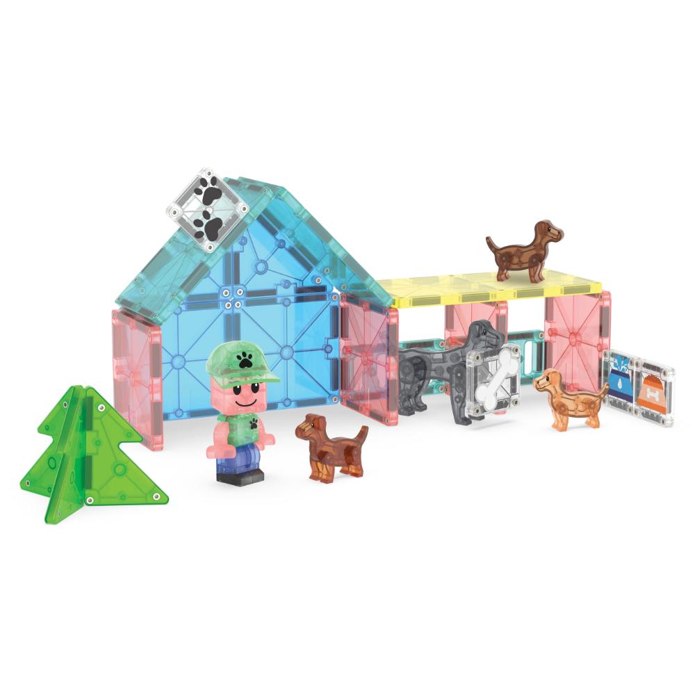 Magna-Tiles - Puppy park 27 stuks - Afbeelding 4