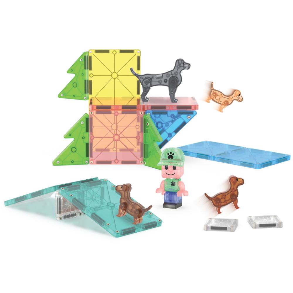 Magna-Tiles - Puppy park 27 stuks - Afbeelding 5