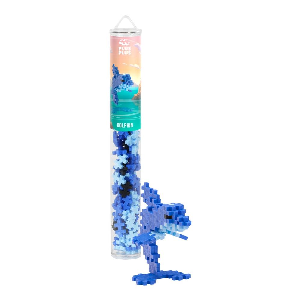 Plus-Plus - Tube Dolfijn 100 stuks