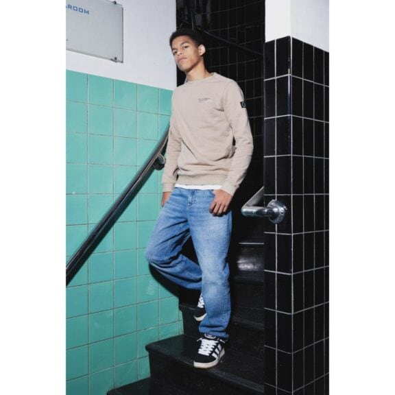 Rellix - Loose Wide Fit Jeans  - Medium denim - Afbeelding 4